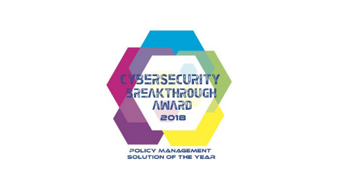 We Won the CyberSecurity Breakthrough Award for Policy Management Solution of the Year!
